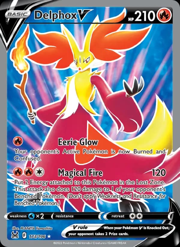 Delphox V #173 — Lost Origin