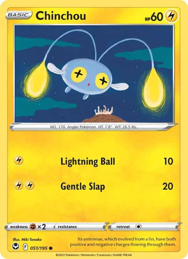 Chinchou #051 — Silver Tempest