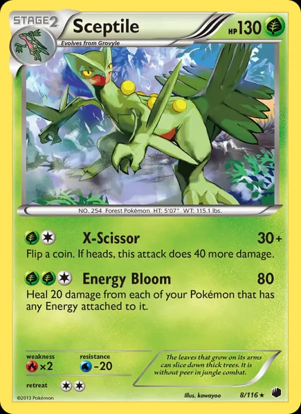 Sceptile #8 — Plasma Freeze