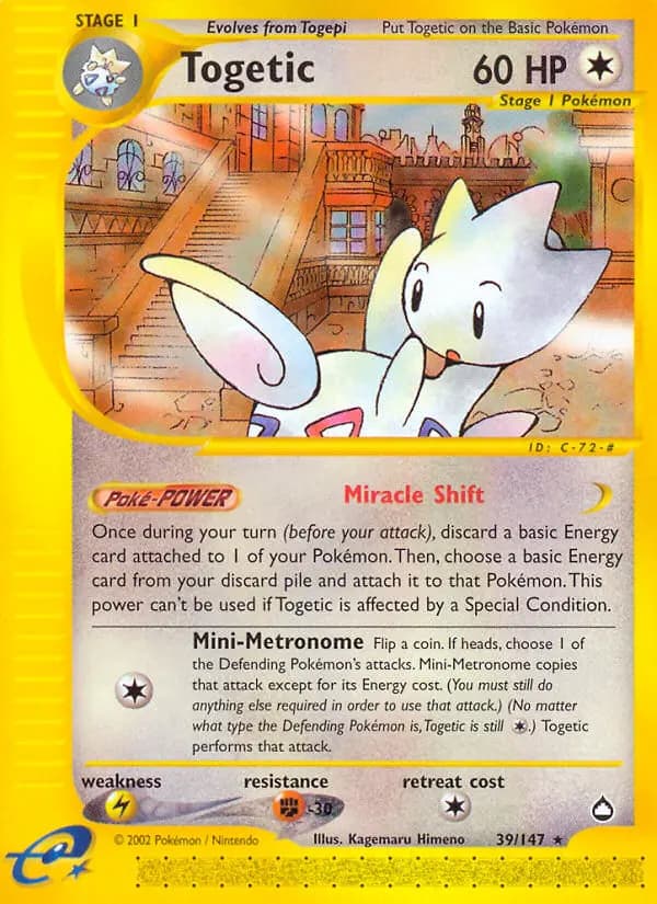 Togetic #39 — Aquapolis