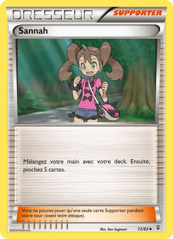 Carte Pokémon Sannah #72 — Générations