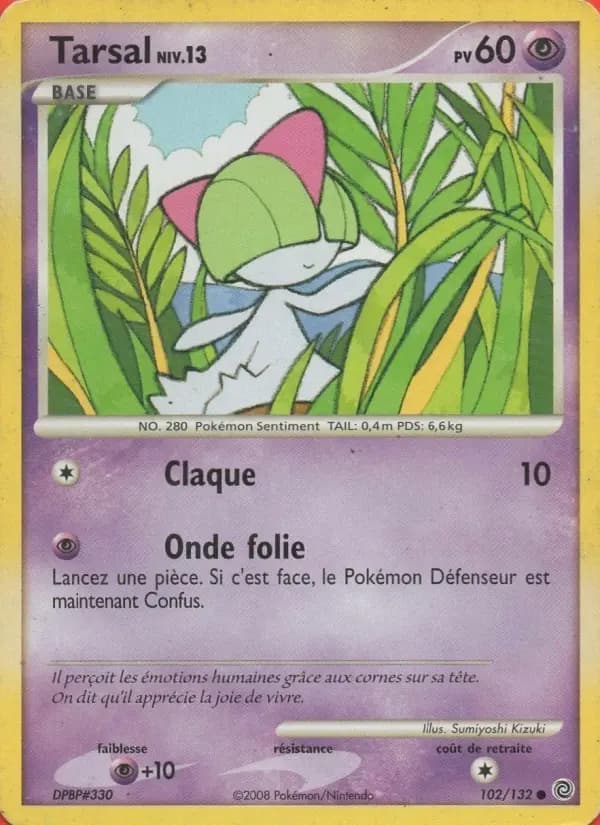Carte Pokémon Tarsal #102 — Merveilles Secrètes