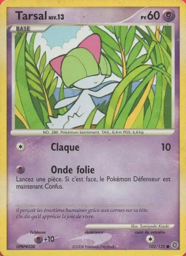 Carte Pokémon Tarsal #102 — Merveilles Secrètes