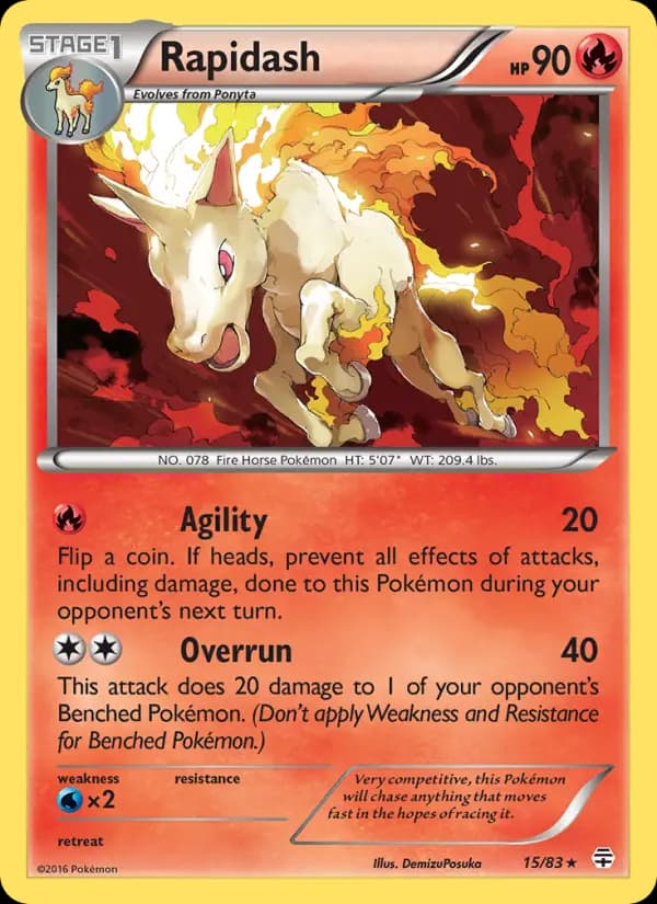 Rapidash #15 — Generations