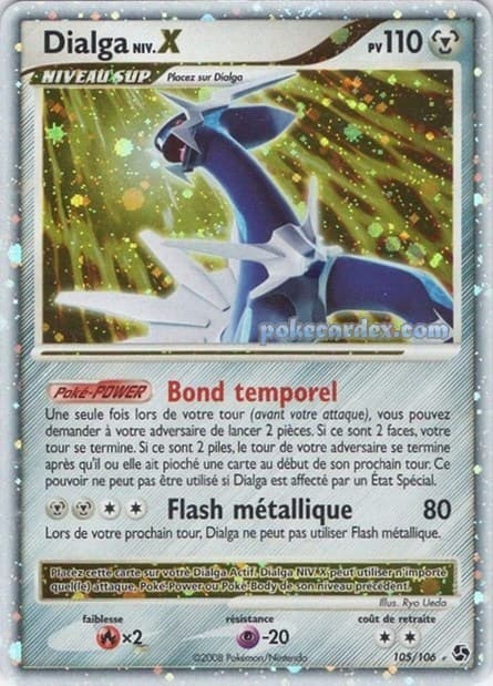 Carte Pokémon Dialga #105 — Grands Envols