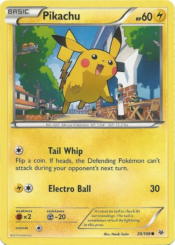 Pikachu #6 — 2015 McDonald's Collection