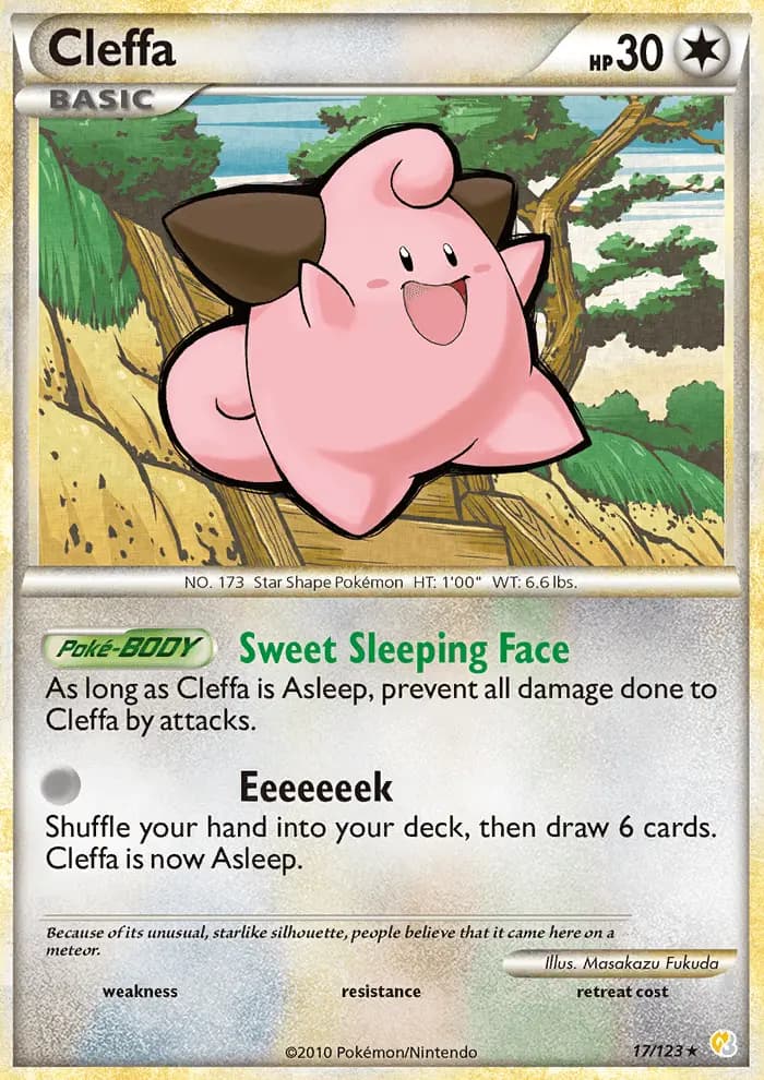 Cleffa #17 — HeartGold SoulSilver