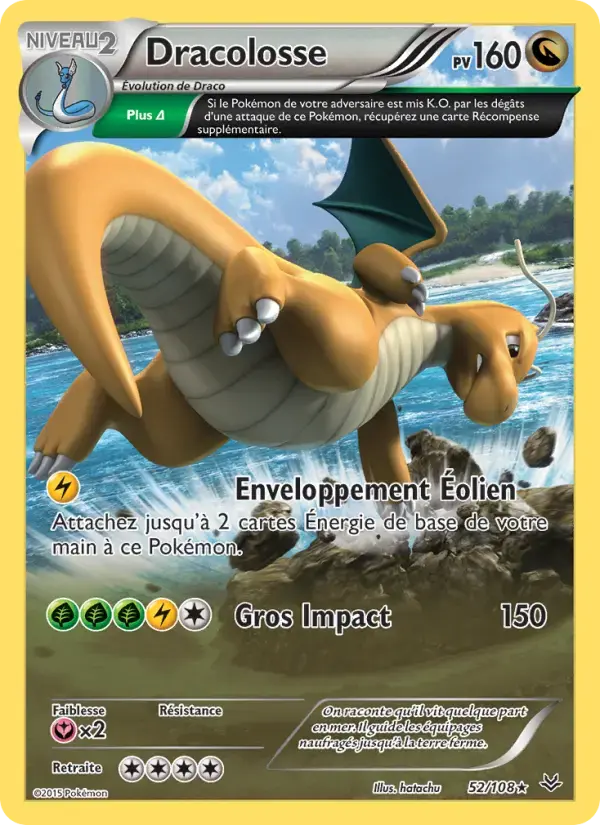 Carte Pokémon Dracolosse #52 — Ciel Rugissant