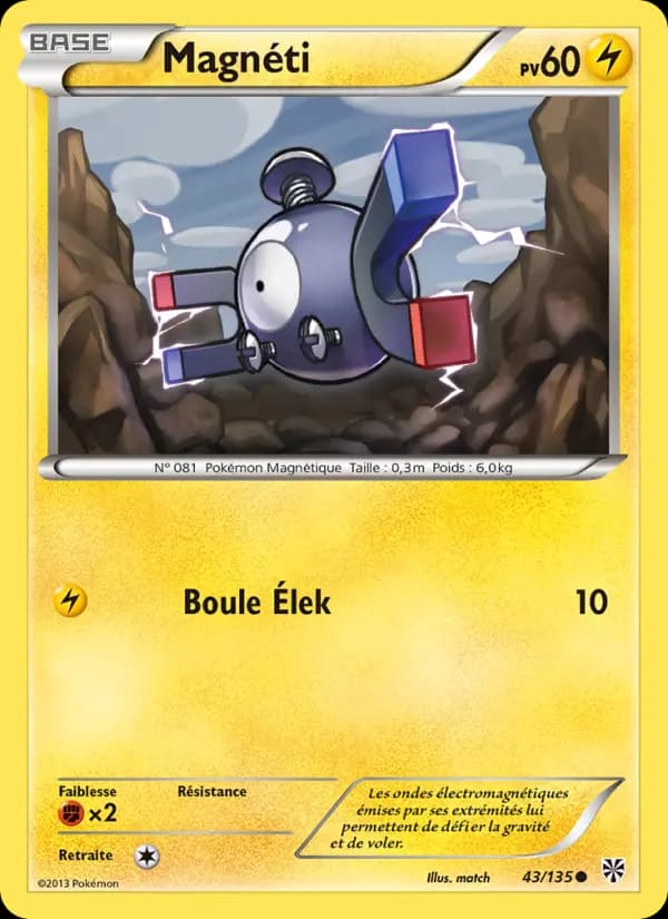 Carte Pokémon Magnéti #43 — Tempête Plasma
