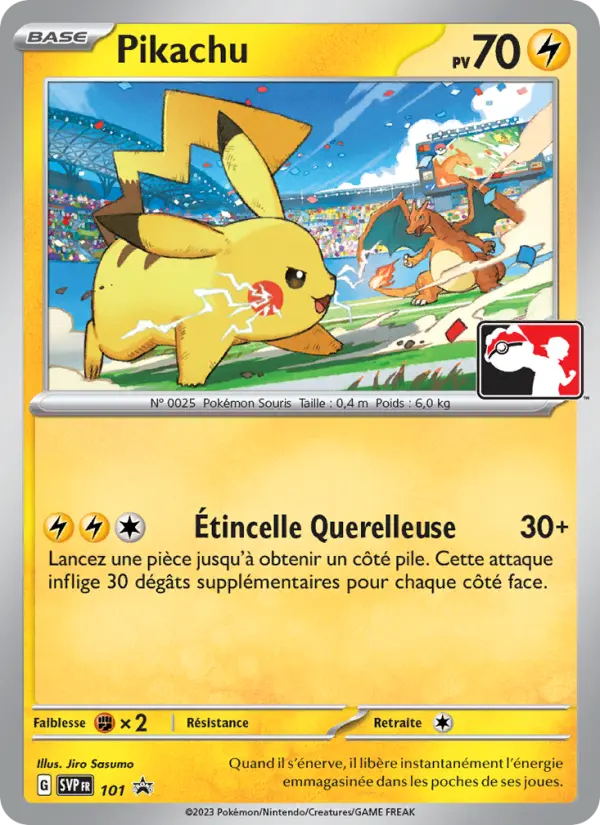Carte Pokémon Pikachu #101 — Promos Écarlate et Violet