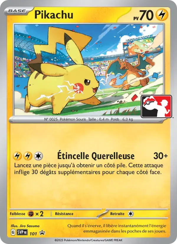 Carte Pokémon Pikachu #101 — Promos Écarlate et Violet
