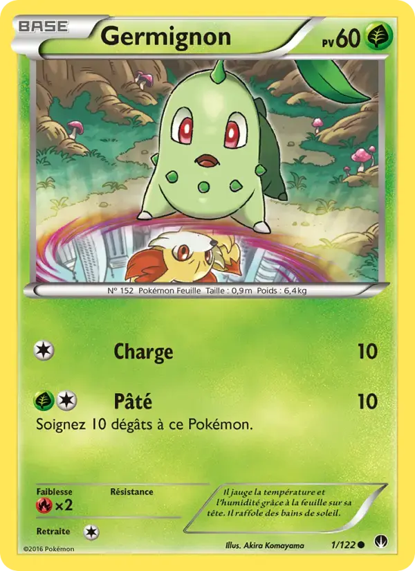 Carte Pokémon Germignon #1 — Rupture Turbo