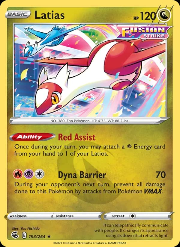 Latias #193 — Fusion Strike