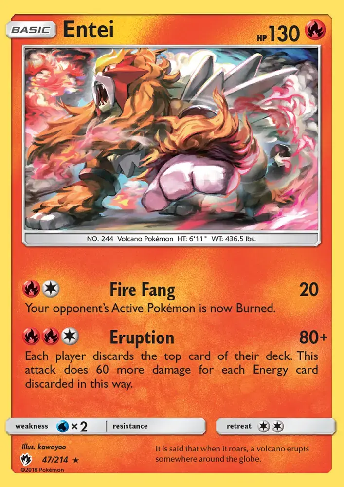 Entei #47 — Lost Thunder