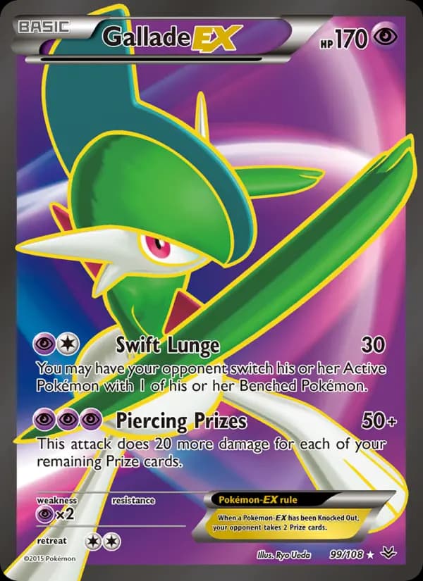 Gallade EX #99 — Roaring Skies