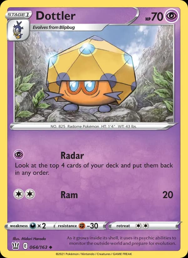Dottler #64 — Battle Styles