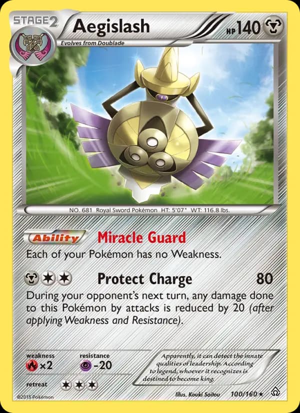 Aegislash #100 — Primal Clash