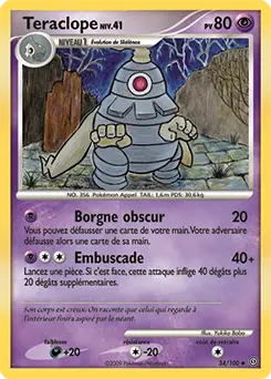 Carte Pokémon Teraclope #34 — Tempête