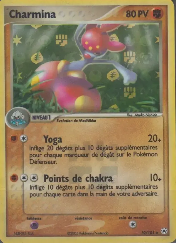 Carte Pokémon Charmina #10 — Légendes Oubliées