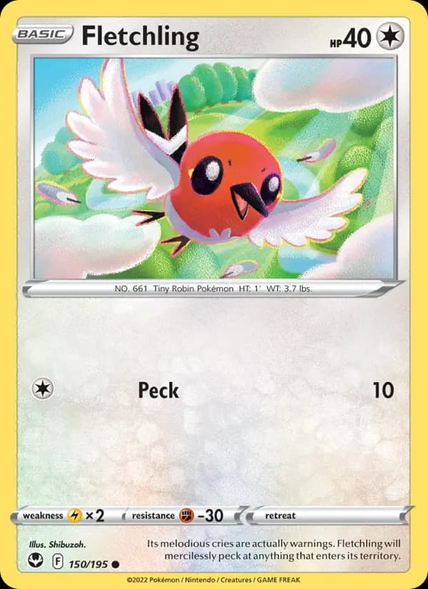 Fletchling #150 — Silver Tempest
