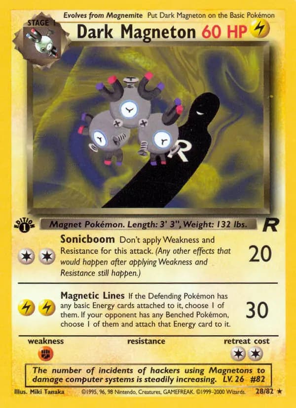 Dark Magneton #28 — Team Rocket