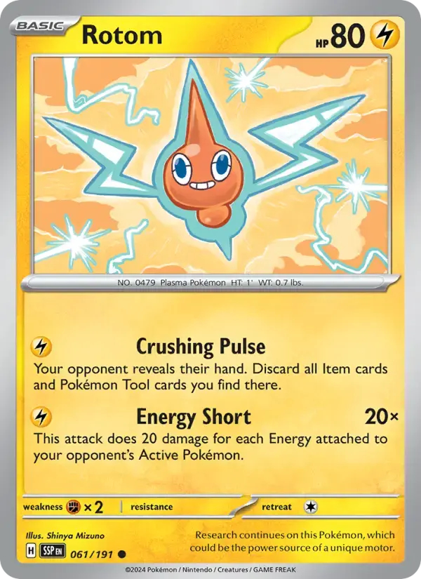Rotom #061 — Surging Sparks