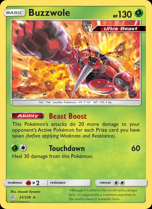 Buzzwole #21 — Cosmic Eclipse