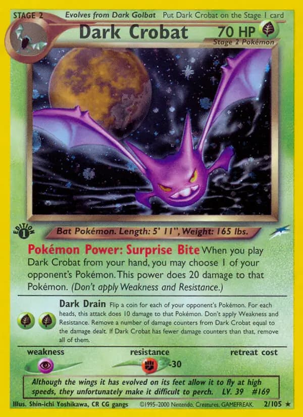 Dark Crobat #2 — Neo Destiny