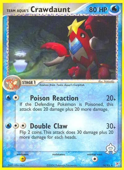 Team Aqua's Crawdaunt #14 — Team Magma vs Team Aqua