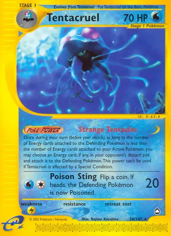 Tentacruel #38 — Aquapolis