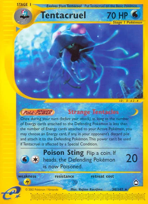 Tentacruel #38 — Aquapolis