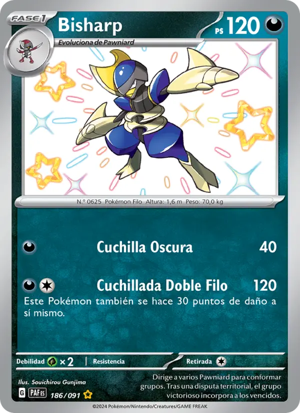 Carte Pokémon Scalproie #186 — Destinées de Paldea