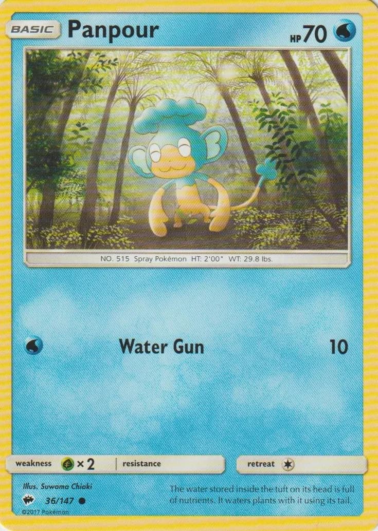 Carte Pokémon Flotajou #15 — 2018 Promo McDonald's