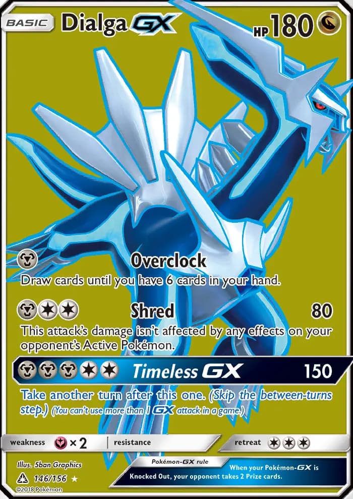 Dialga GX #146 — Ultra Prism