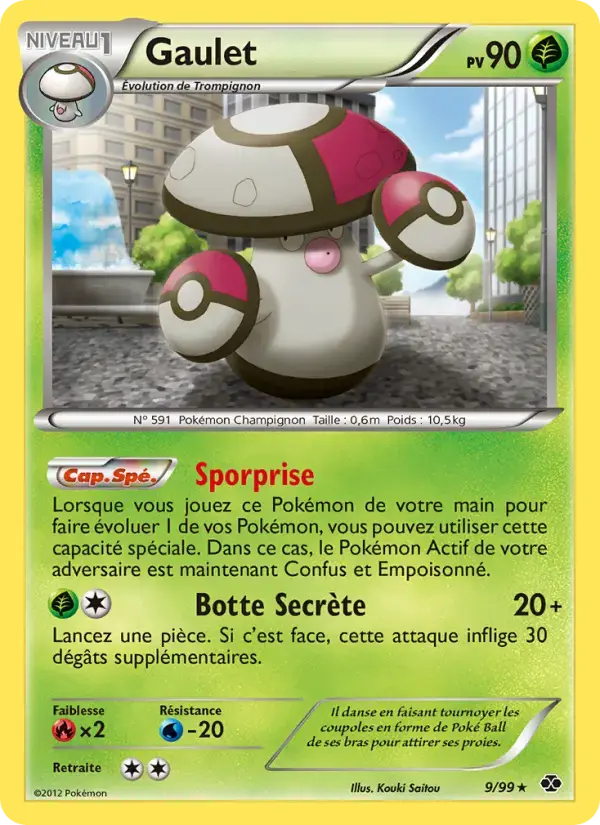 Carte Pokémon Gaulet #9 — Destinées Futures