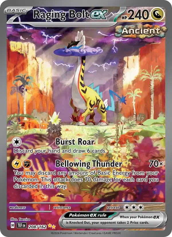Raging Bolt ex #208 — Temporal Forces