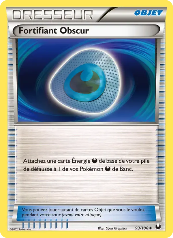 Carte Pokémon Fortifiant Obscur #93 — Explorateurs Obscurs