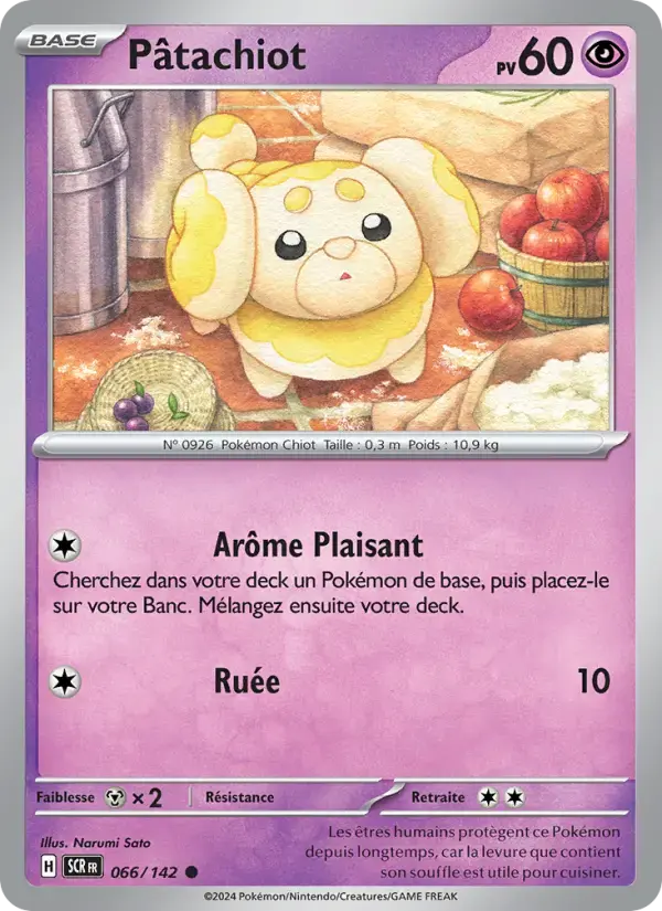Carte Pokémon Pâtachiot #066 — Couronne Stellaire