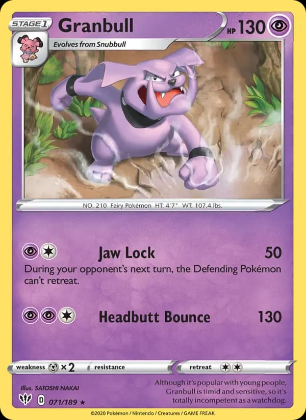 Granbull #71 — Darkness Ablaze