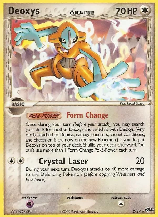 Deoxys δ #2 — POP 4
