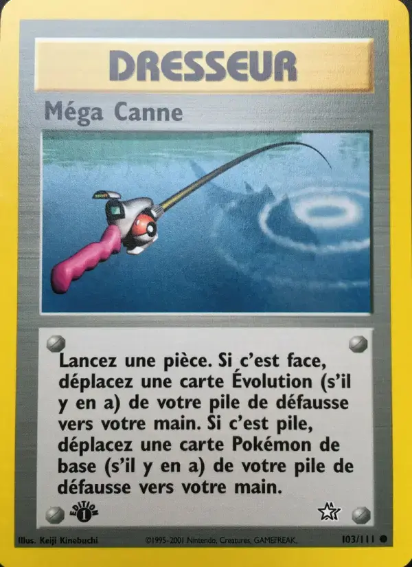 Carte Pokémon Méga Canne #103 — Neo Genesis
