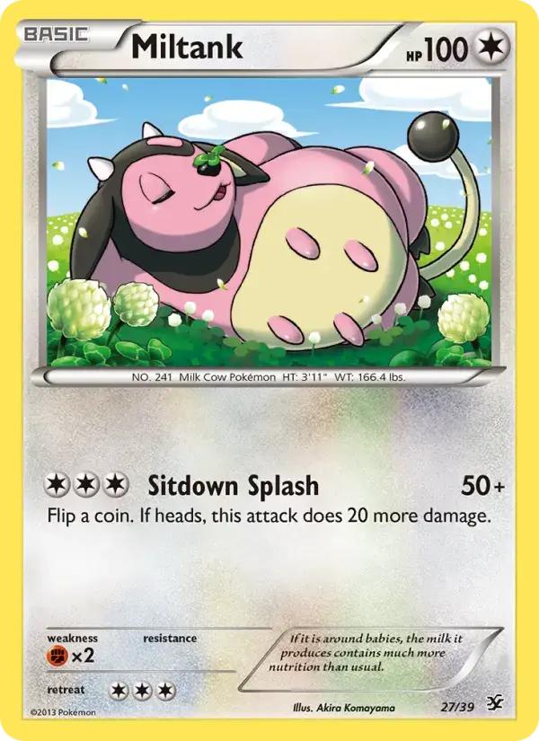 Miltank #27 — Kalos Starter Set