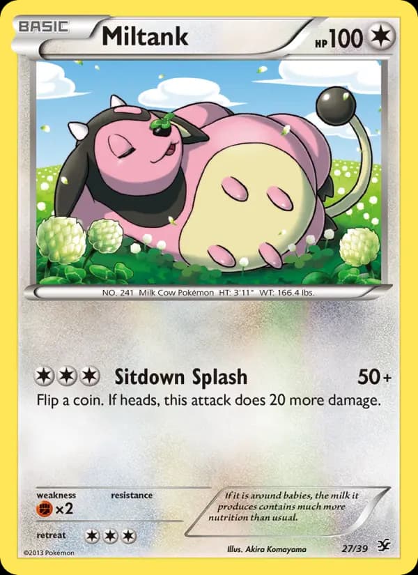 Miltank #27 — Kalos Starter Set