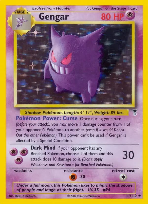 Gengar #11 — Legendary Collection