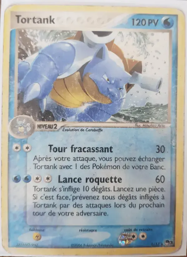 Carte Pokémon Tortank #1 — POP 3