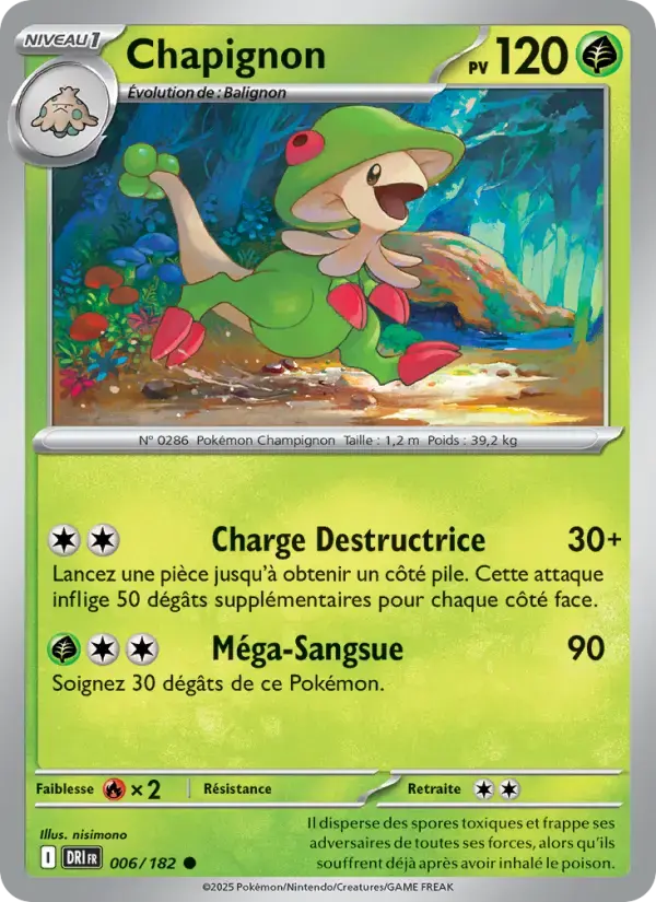 Carte Pokémon Chapignon #006 — Rivalités Destinées
