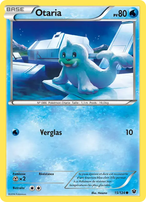 Carte Pokémon Otaria #15 — Impact des Destins