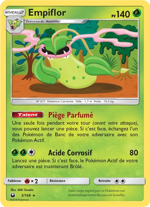 Carte Pokémon Empiflor #3 — Tempête Céleste