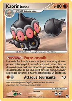 Carte Pokémon Kaorine #15 — Duels au Sommet