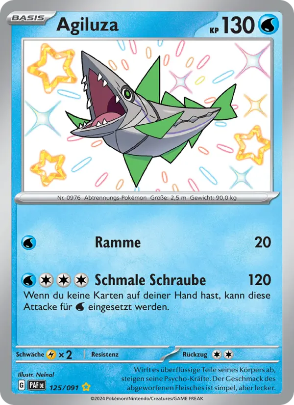 Carte Pokémon Délestin #125 — Destinées de Paldea